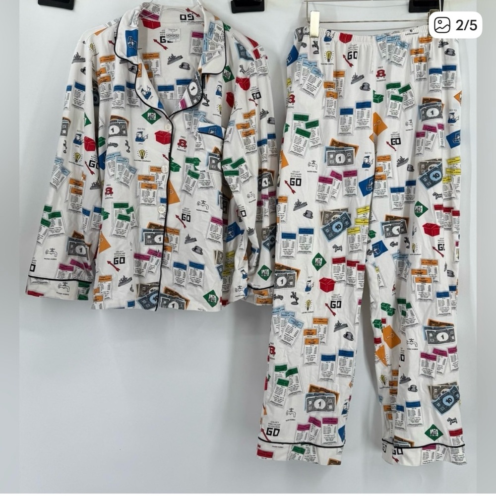 BedHead Monopoly Print Pajamas (limited release)